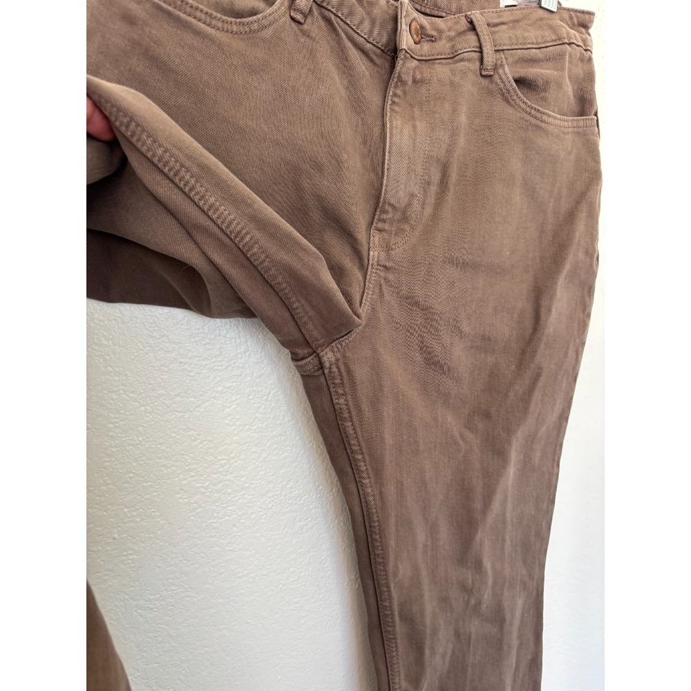 Wrangler Jeans 12 X 31 Brown High Rise Fierce Flare Denim Rodeo cowgirl Retro - Picture 3 of 16